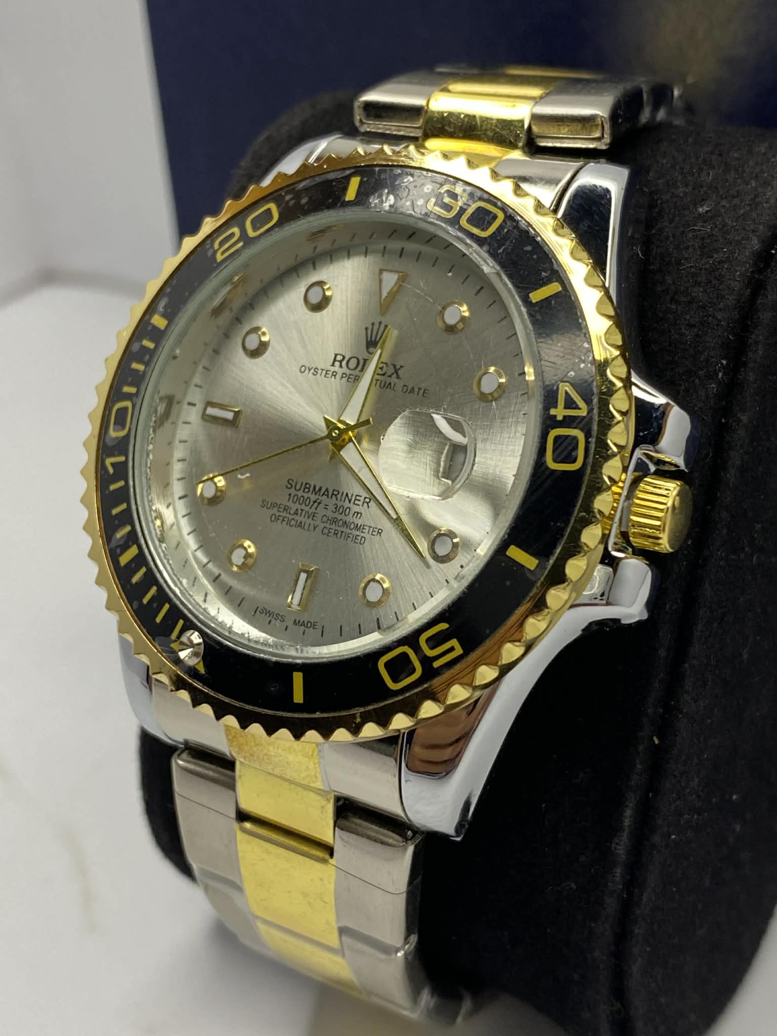 Rolex Submariner (Stainless Steel) Gold and Silver