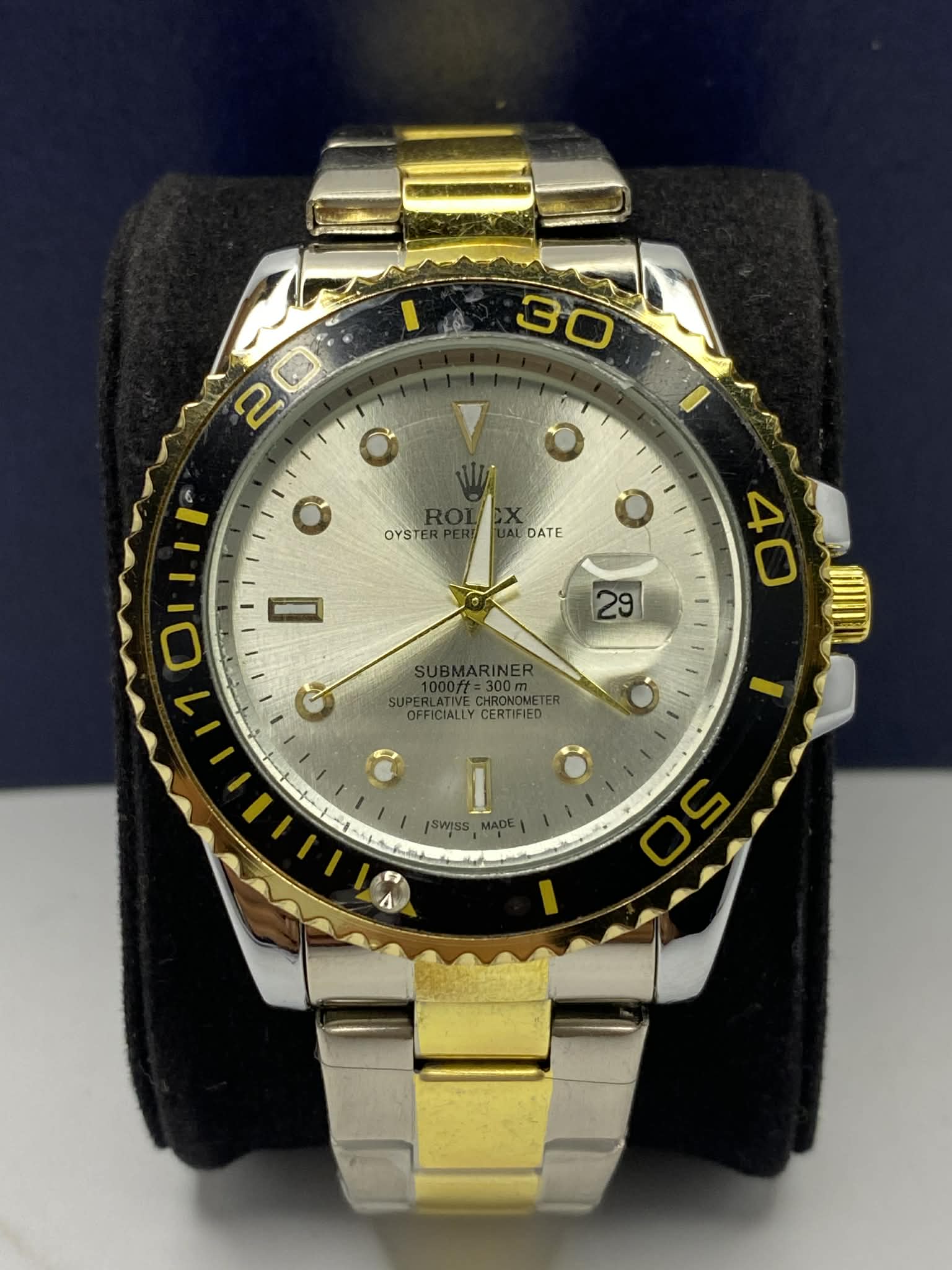 Rolex Submariner (Stainless Steel) Gold and Silver