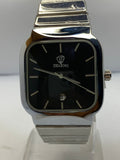 Dearno Luxury Black Dial Square Watch