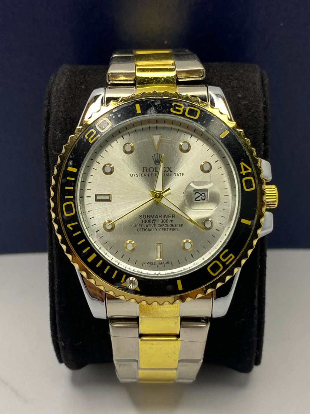 Rolex Submariner (Stainless Steel) Gold and Silver