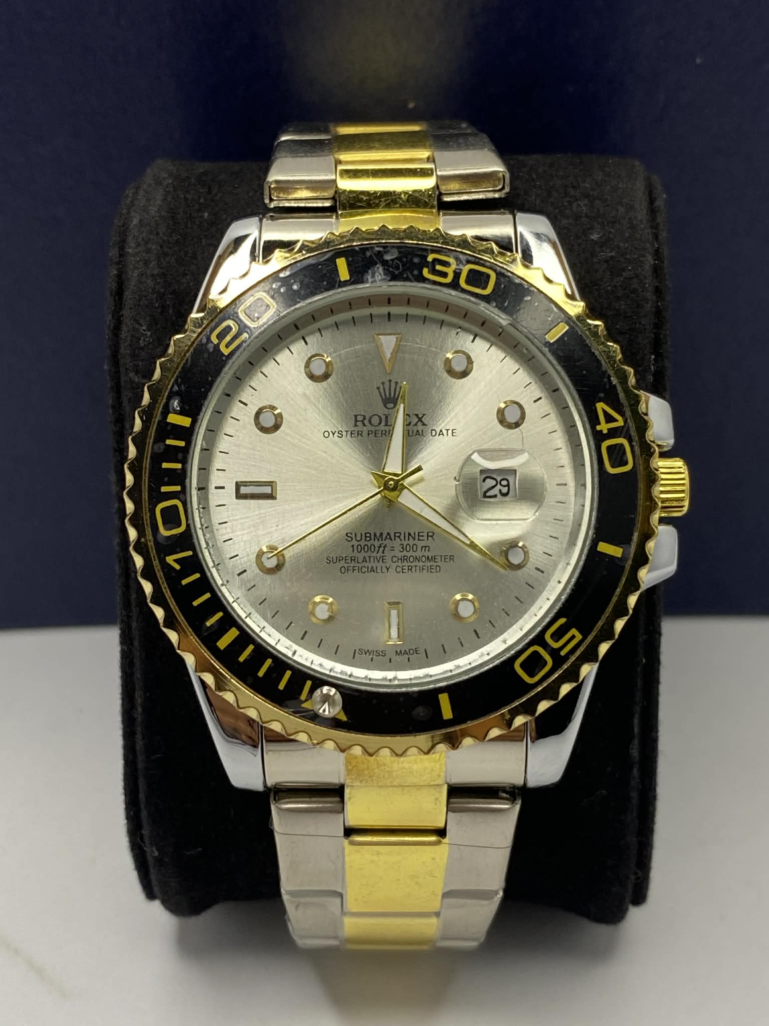 Rolex Submariner (Stainless Steel) Gold and Silver