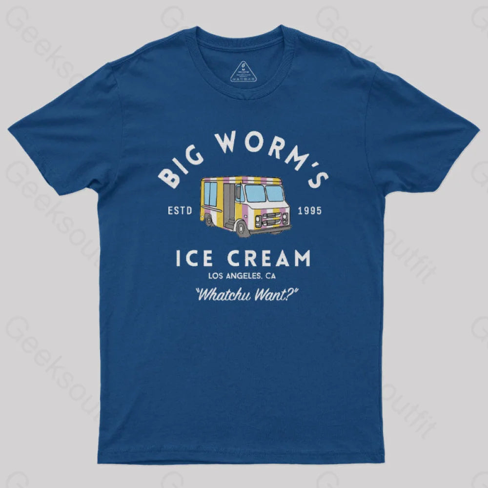 Big Worm's Ice Cream Whatchu Want Nerd T-Shirt