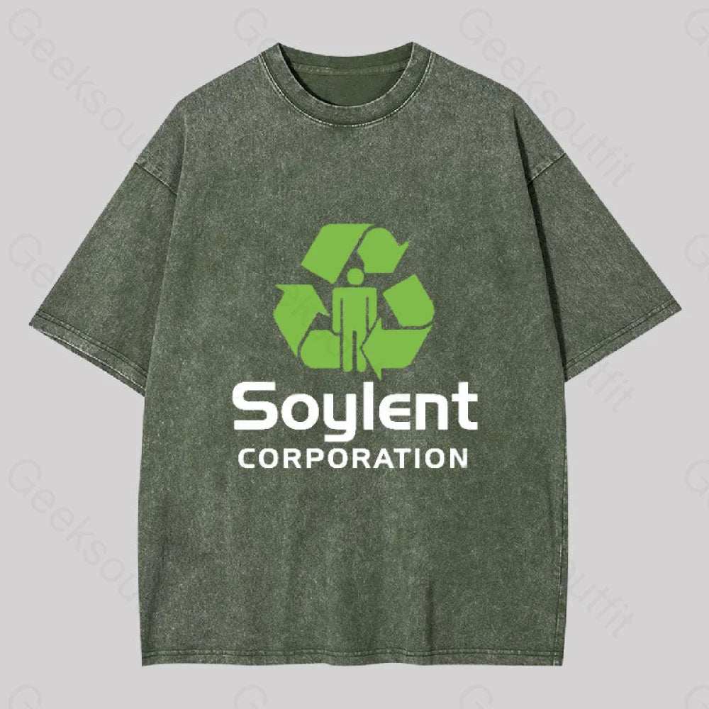 Soylent Corporation Geek Washed T-shirt