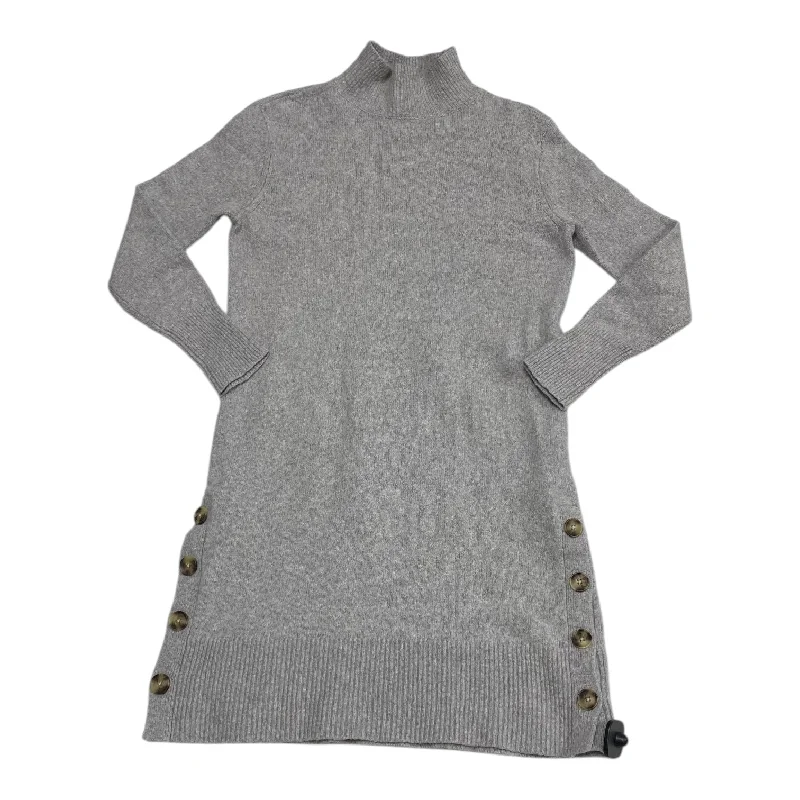 Dress Sweater By Banana Republic In Grey, Size: S