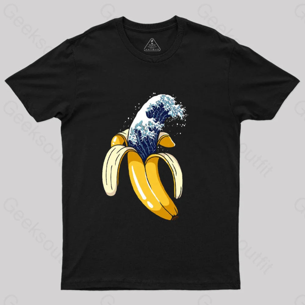 The Great Wave of Banana T-Shirt