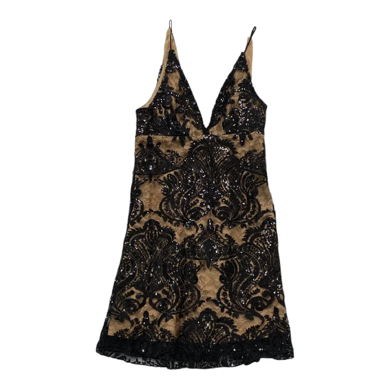 Dress Party Short By Free People In Black & Tan, Size: Xs