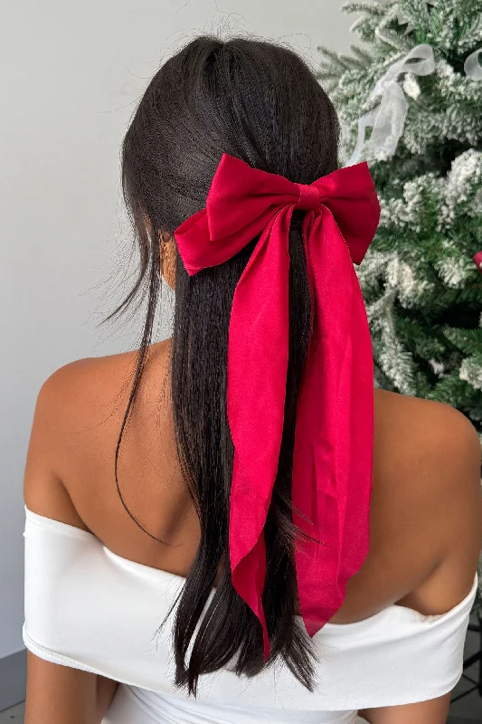 Elara Bow - Red