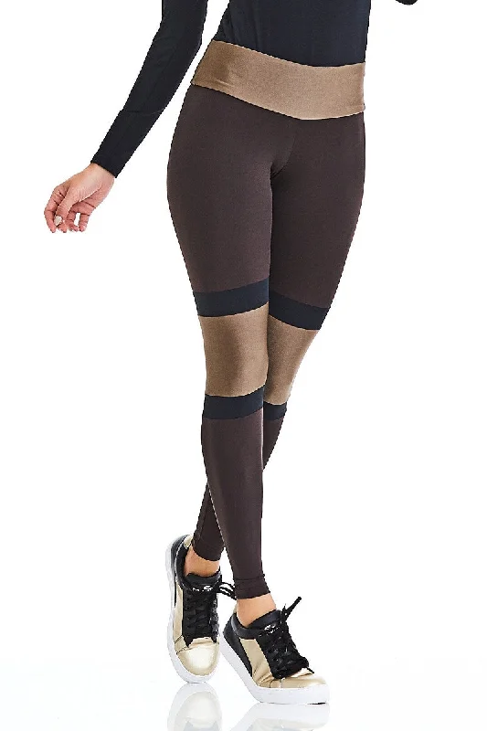 Leggings ROCK SURF - Chocolat