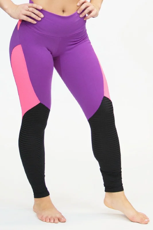 Supplex Leggings ELEGANCE - Purple