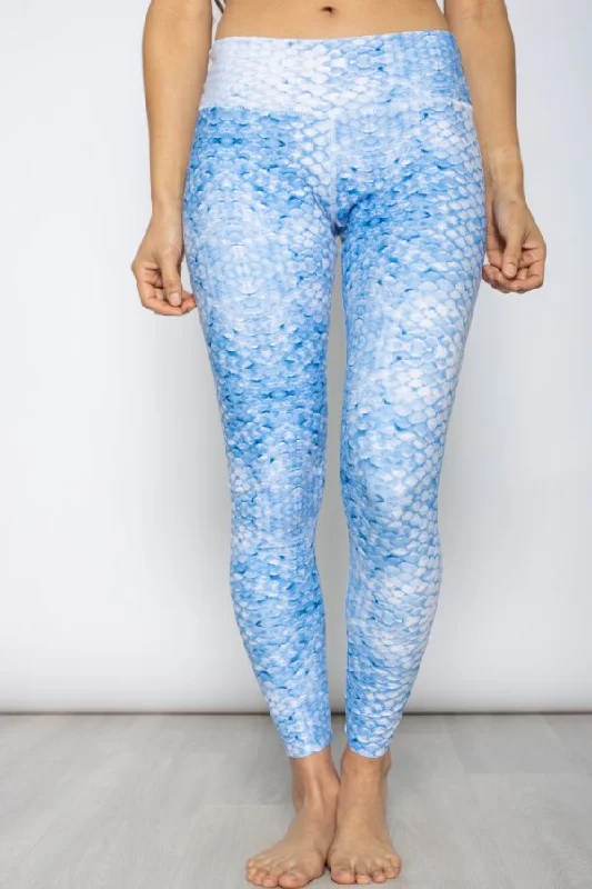 Classic Water Leggings - Blue Scale