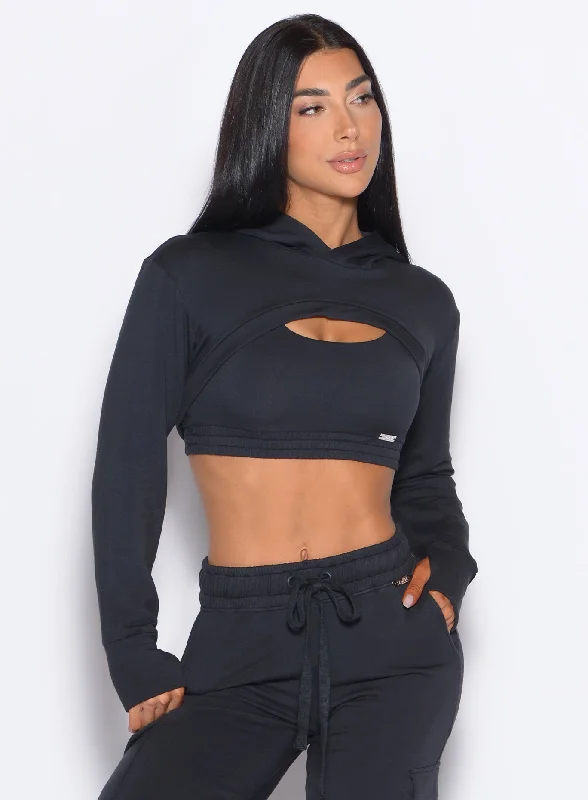 Sweat Bolero Hoodie