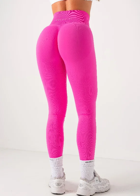 ULTIMATE SEAMLESS SCRUNCH LEGGINGS MINI - DRAGON FRUIT