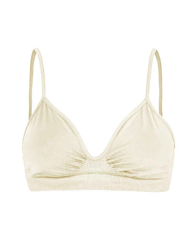 LIBERATED Bikini Bra top | Cream