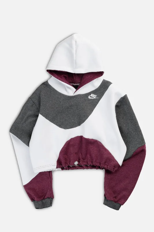 Rework Nike Wave Crop Sweatshirt - S