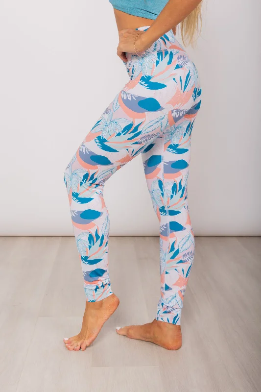 Water Legging - Modern Tropical