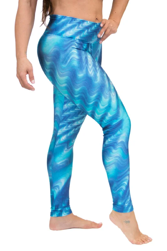 Leggings Atlanta DIGITAL - Blue Waters