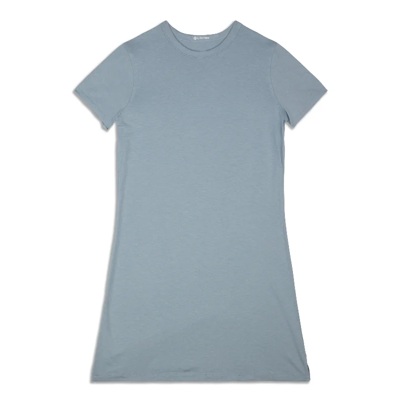 Classic-Fit Cotton-Blend T-Shirt Dress - Resale