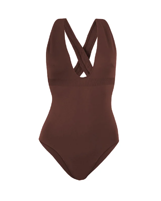 ILLUMINATE Body Swimsuit | Maroon