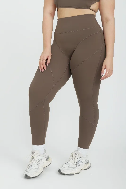 Flo Contour Legging - Taupe