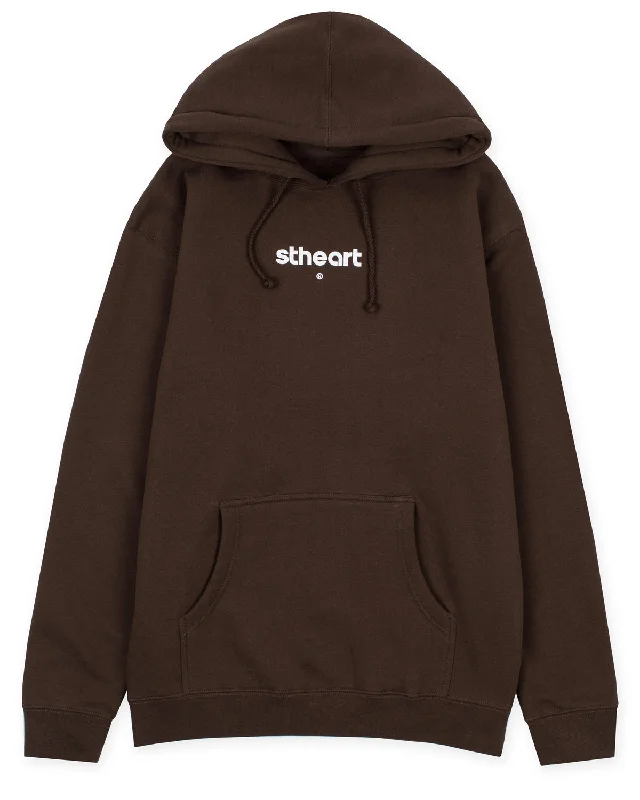 Classic Logo Hoodie | Brown