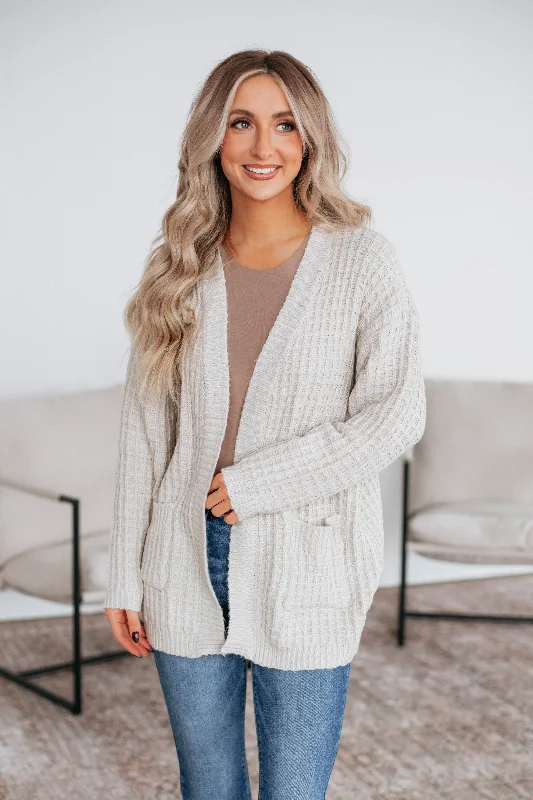 Lakyn Waffle Knit Cardigan