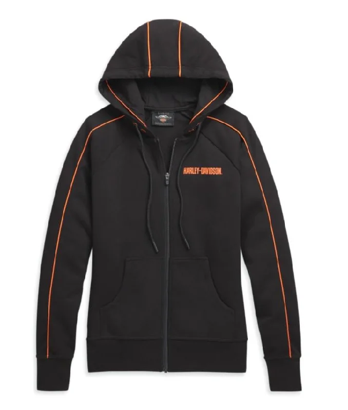 Harley-Davidson® Women's Performance Logo Slim Fit Hoodie - 98773-20VW