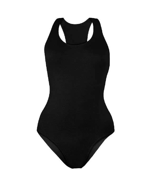 ZEALOUS Body Swimsuit | Black