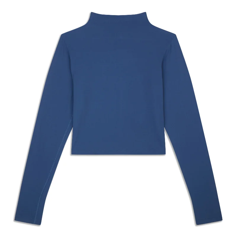 All Aligned Mockneck Long-Sleeve Shirt - Resale