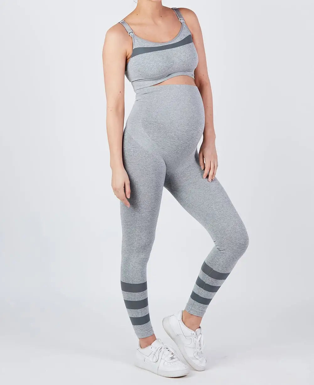 Sport and maternity leggings Woma grey