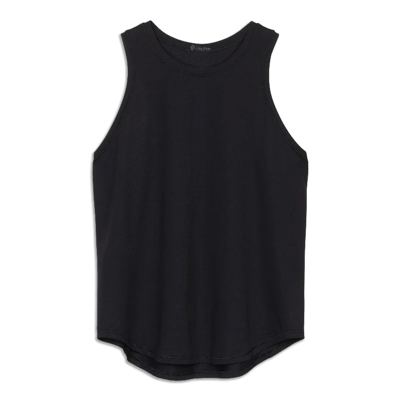 High Neck Running And Training Tank Top - Resale