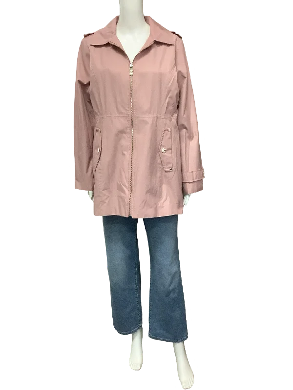 Michael Kors Women's All Weather Jacket Pink Size: PL