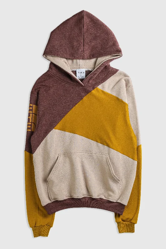 Rework North Face Patchwork Sweatshirt - XS