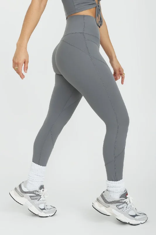 Flo Contour Legging-Steel