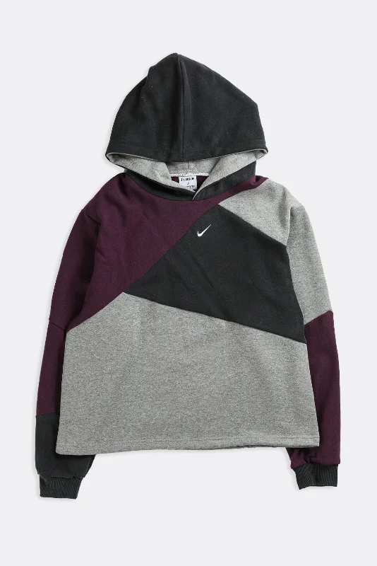 Rework Nike Patchwork Sweatshirt - L