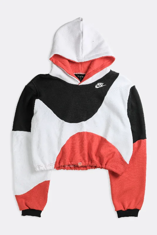 Rework Nike Wave Crop Sweatshirt - M