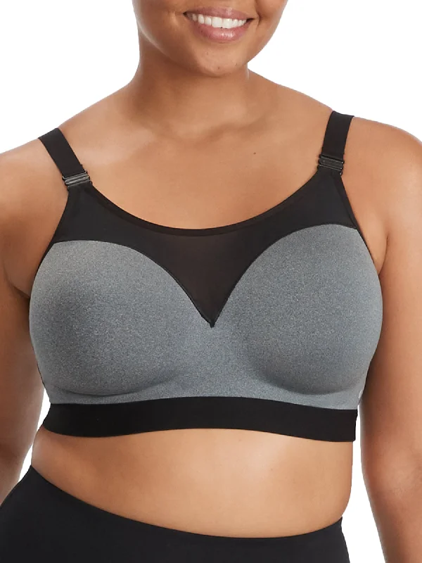 Body Up Women's Medium Impact Wire-Free Sports Bra