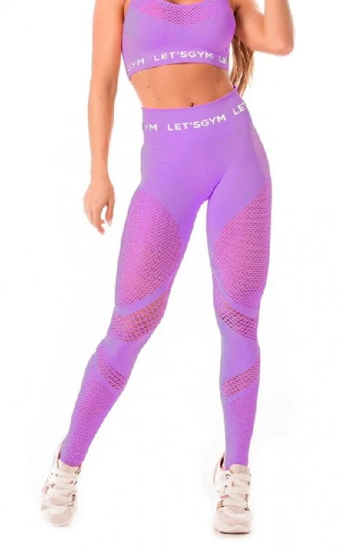 Leggings SEAMLESS - Purple