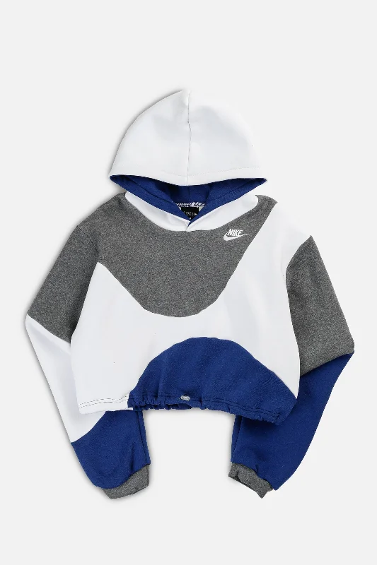 Rework Nike Wave Crop Sweatshirt - M