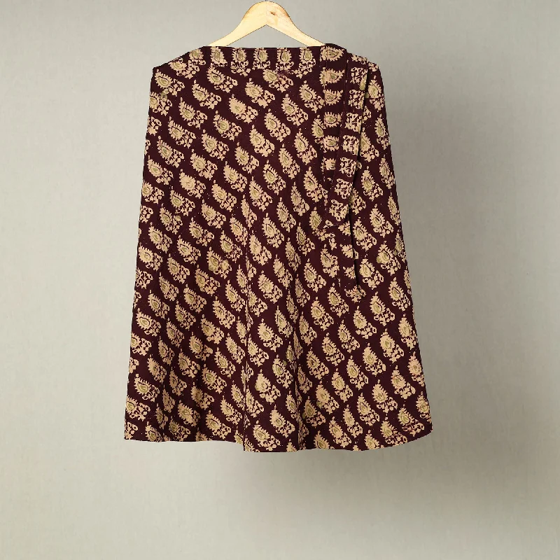 Hand Print Cotton Batik Wrap Around Skirt 14     2024/1301-1 14